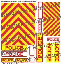 Vehicle Rear HI-Vis Stripes